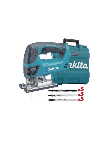 Sierra de calar 720W Makita, maletín y hojas de...