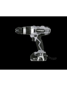 Taladro atornillador 18V Werku, 2 baterías y cargador