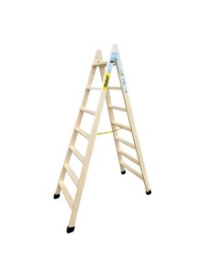 Escalera de madera profesional 7 peldaños