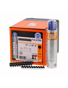Clavo C6 25mm Spit Pulsa 800, caja 500 uds + 1bote gas P800