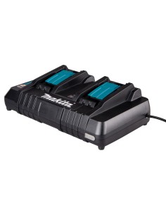Cargador rápido doble 14.4V y 18V Makita