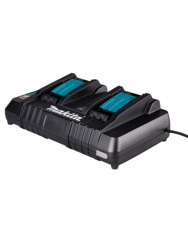 Cargador rápido doble 14.4V y 18V Makita