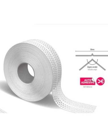 Guardavivo adhesivo de pvc PYL, rollo 50 m. 