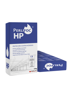 Mortero de yeso ignífugo Perlifoc HP, saco 17 kg