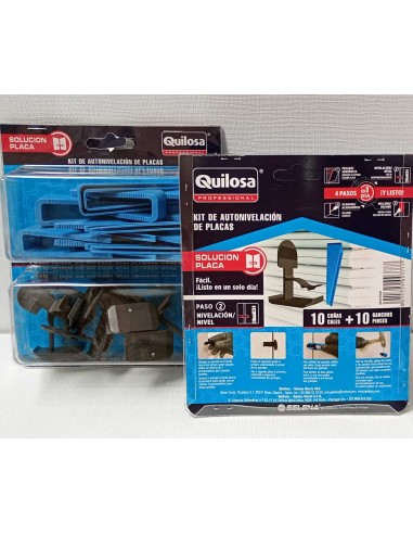 Kit de autonivelación para pyl, 10 cuñas y 10...