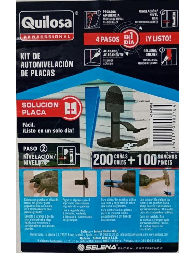 Kit de autonivelación para pyl, 200 cuñas y 100...