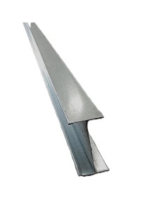 Perfil primario en H Alumisol, 30x50x5000 mm.