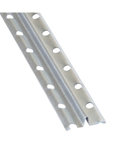 Guía maestra yesero galvanizada, 6x20x2500 mm.