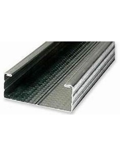 Perfil Techo Continuo TC47, 47x18x3000 mm