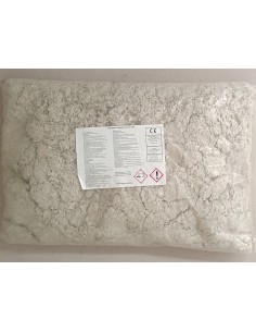 Mortero de lana de roca ignífugo Perliwool blanco, 8kg