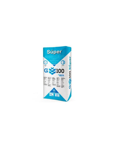 Adhesivo-gel G100 Súper gris, C2 TE, saco 25 kg