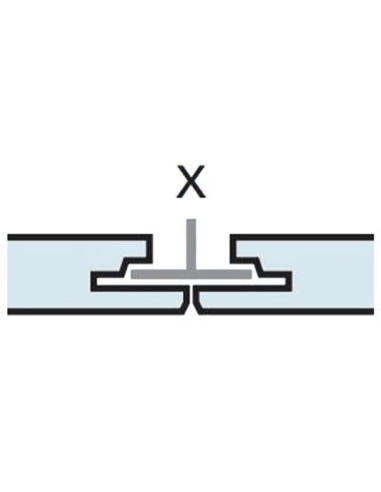 Placa Rockfon Blanka X24, 600x600x22 mm., caja...