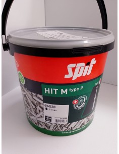 Taco de golpe Spit Hit M 6x30 mm, bote 1000 uds.