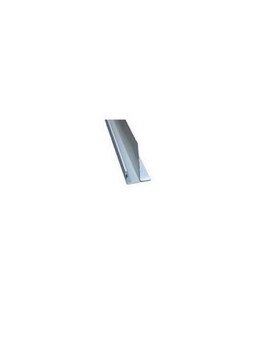 Perfil cortinero tabica, 13x33x3000 mm