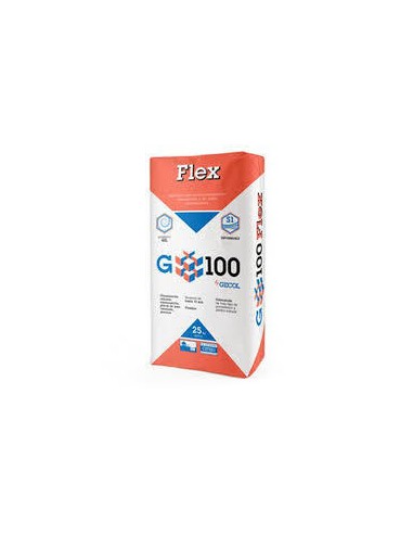 Adhesivo-gel G100 Flex blanco, C2 TE S1, saco...