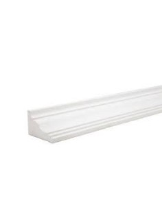 Moldura 12 de escayola, 5,5x7,5x120 cm