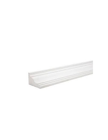 Moldura 12 de escayola, 5,5x7,5x120 cm