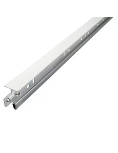 Perfil primario T-Clip 24 blanco, 24x38x3700 mm