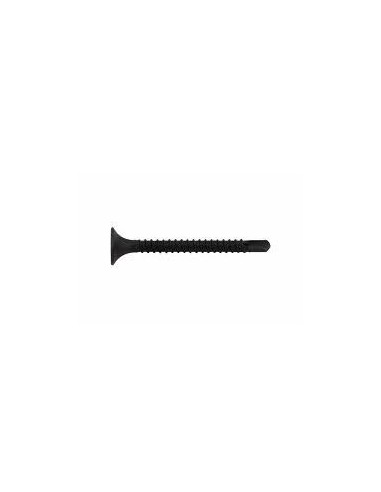 Tornillo punta broca negro, 3,5x55 mm, caja...