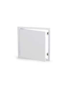Registro metálico blanco, 20x20 cm
