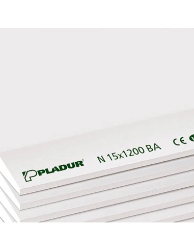 Placa Pladur N, 15x1200x3000 mm BA