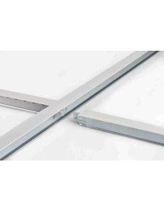 Perfil secundario T-Clip 24 silver, 24x25x 600 mm