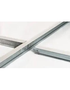 Perfil secundario T24 arena, 24x38x1200 mm