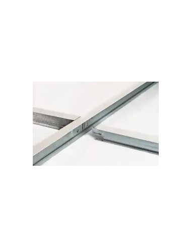 Perfil secundario T24 arena, 24x33x600 mm
