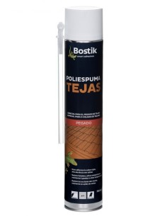 Espuma de poliuretano Tejas, aplicación manual, bote 750 ml