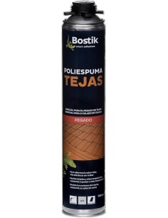 Espuma de poliuretano Tejas, aplicación pistola, bote 750 ml