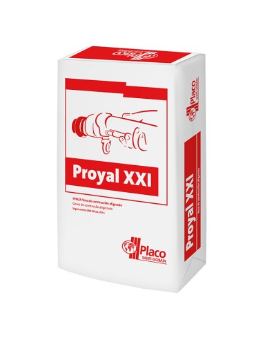 Yeso aligerado Proyal XXI, saco 20 kg