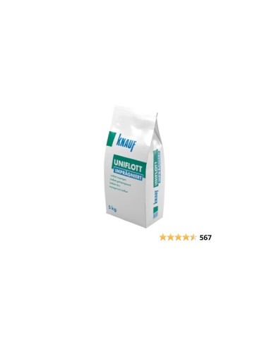 Pasta de juntas Uniflot Knauf, hidro, bolsa 5 kg