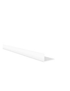 Perfil angular blanco, 17x31x3000 mm