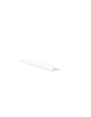 Perfil angular blanco, 17x31x3000 mm
