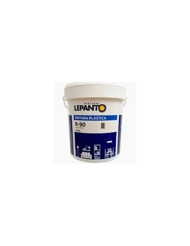 Pintura plástica Lepanto R90 blanca, bote 15 kg