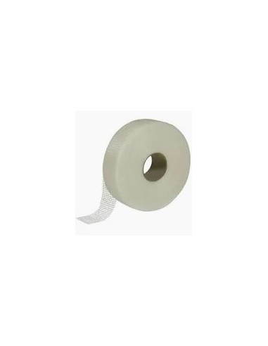 Cinta juntas fibra de vidrio 5cm, rollo 50 metros