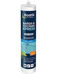 Silicona ácida baños y cocinas Xpress transparente, 280 ml