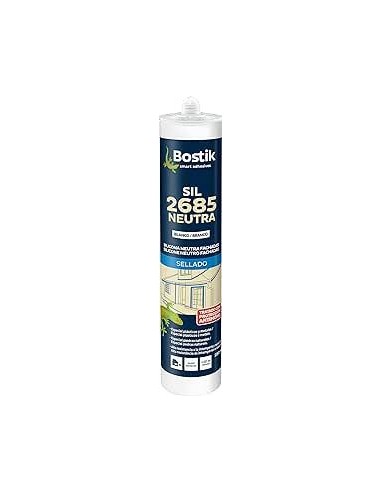 Silicona neutra SIL 2685 blanca, bote 280 ml