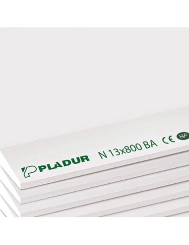 Placa Pladur N, 13x 800x2500 mm BA