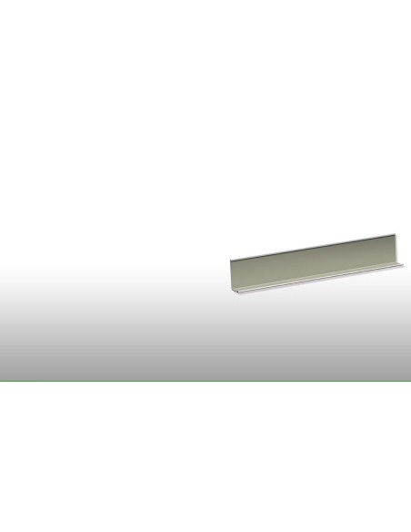 Cantonera L de aluminio para placa de 13, 3000mm