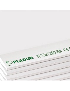 Placa Pladur N, 13x1200x2800 mm BA
