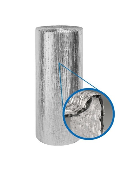 Aislamiento termo Reflectivo Termoreflex Al. 4mm, 1,2x25m.