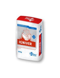 Mortero Ignífugo Igniver, saco 18 kg.