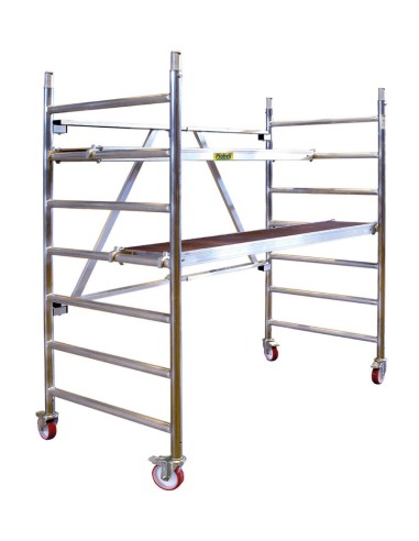 Andamio plegable 1,6x0,80x2m.  Quick-Cliceu